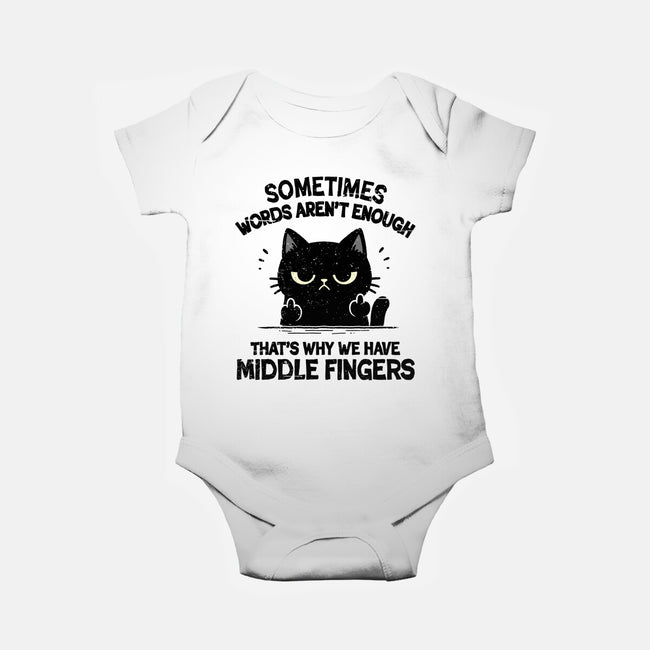 That's Why We Have Middle Fingers-Baby-Basic-Onesie-BridgeWalker