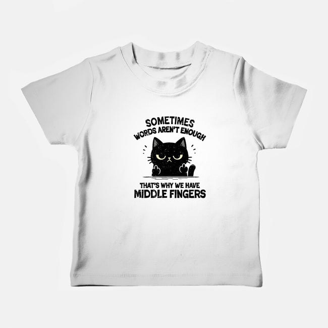 That's Why We Have Middle Fingers-Baby-Basic-Tee-BridgeWalker
