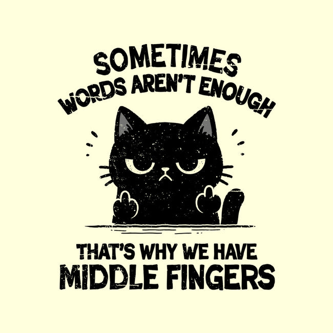 That's Why We Have Middle Fingers-None-Stretched-Canvas-BridgeWalker