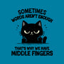 That's Why We Have Middle Fingers-Unisex-Basic-Tee-BridgeWalker