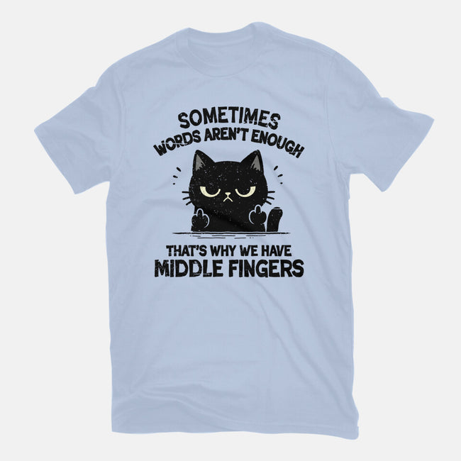 That's Why We Have Middle Fingers-Unisex-Basic-Tee-BridgeWalker