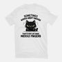 That's Why We Have Middle Fingers-Mens-Basic-Tee-BridgeWalker