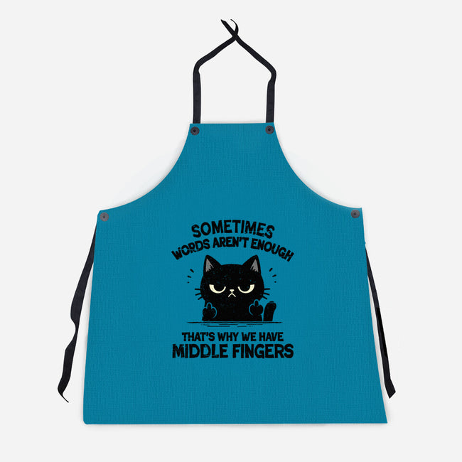 That's Why We Have Middle Fingers-Unisex-Kitchen-Apron-BridgeWalker