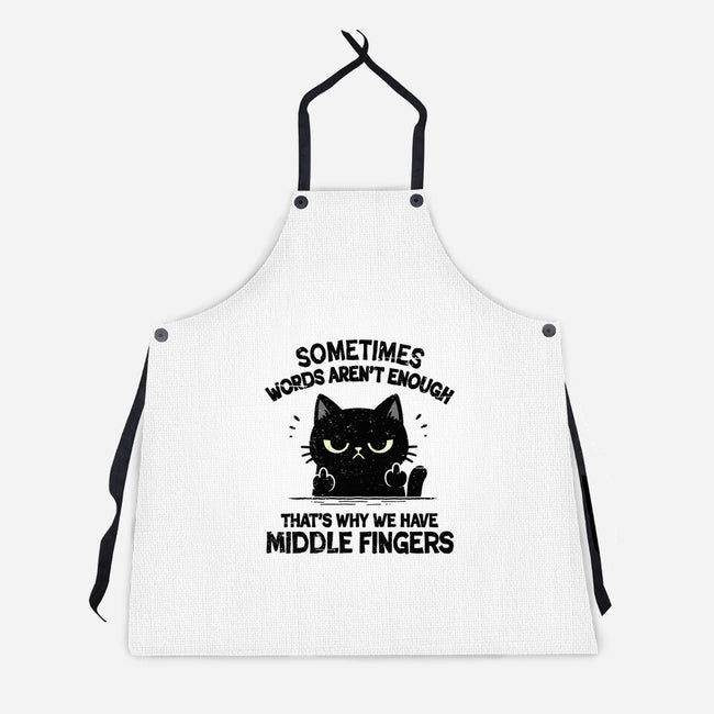 That's Why We Have Middle Fingers-Unisex-Kitchen-Apron-BridgeWalker