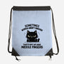 That's Why We Have Middle Fingers-None-Drawstring-Bag-BridgeWalker