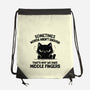 That's Why We Have Middle Fingers-None-Drawstring-Bag-BridgeWalker