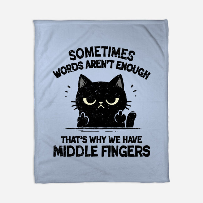 That's Why We Have Middle Fingers-None-Fleece-Blanket-BridgeWalker