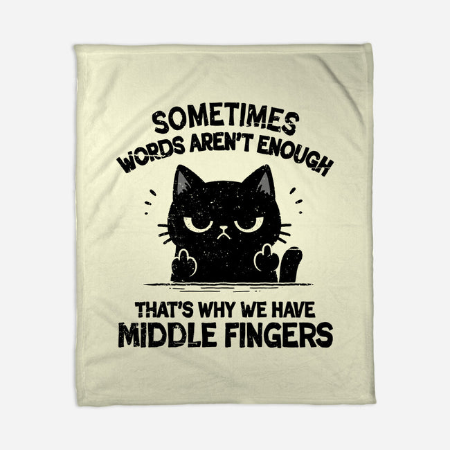 That's Why We Have Middle Fingers-None-Fleece-Blanket-BridgeWalker