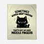 That's Why We Have Middle Fingers-None-Fleece-Blanket-BridgeWalker