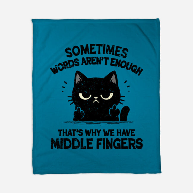 That's Why We Have Middle Fingers-None-Fleece-Blanket-BridgeWalker
