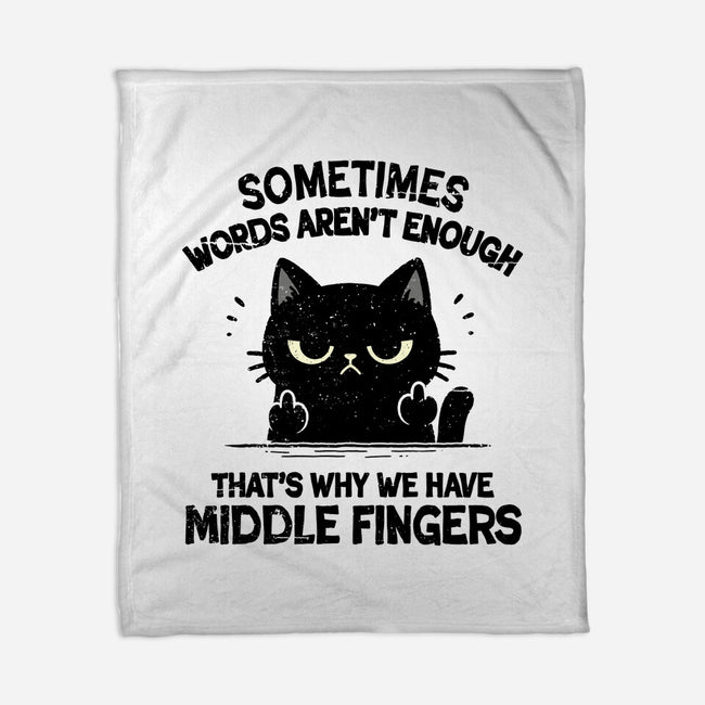 That's Why We Have Middle Fingers-None-Fleece-Blanket-BridgeWalker