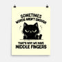 That's Why We Have Middle Fingers-None-Matte-Poster-BridgeWalker