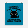 That's Why We Have Middle Fingers-None-Matte-Poster-BridgeWalker