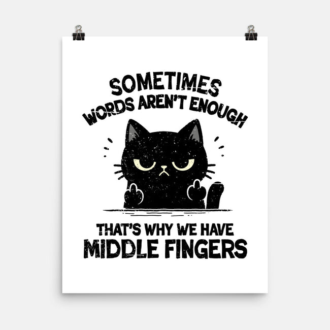 That's Why We Have Middle Fingers-None-Matte-Poster-BridgeWalker