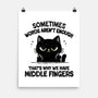 That's Why We Have Middle Fingers-None-Matte-Poster-BridgeWalker
