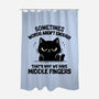 That's Why We Have Middle Fingers-None-Polyester-Shower Curtain-BridgeWalker