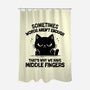 That's Why We Have Middle Fingers-None-Polyester-Shower Curtain-BridgeWalker