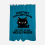 That's Why We Have Middle Fingers-None-Polyester-Shower Curtain-BridgeWalker
