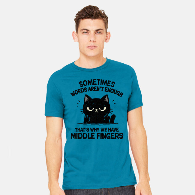 That's Why We Have Middle Fingers-Mens-Heavyweight-Tee-BridgeWalker