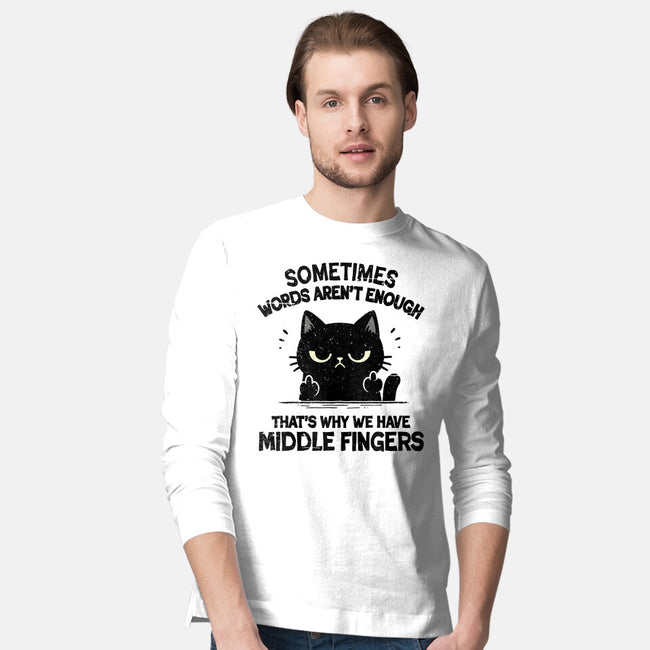 That's Why We Have Middle Fingers-Mens-Long Sleeved-Tee-BridgeWalker