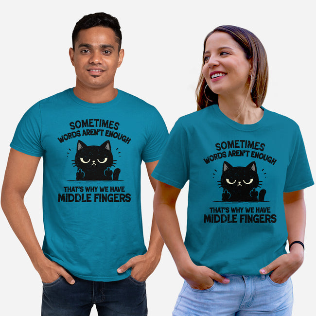 That's Why We Have Middle Fingers-Unisex-Basic-Tee-BridgeWalker