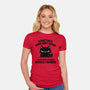 That's Why We Have Middle Fingers-Womens-Fitted-Tee-BridgeWalker