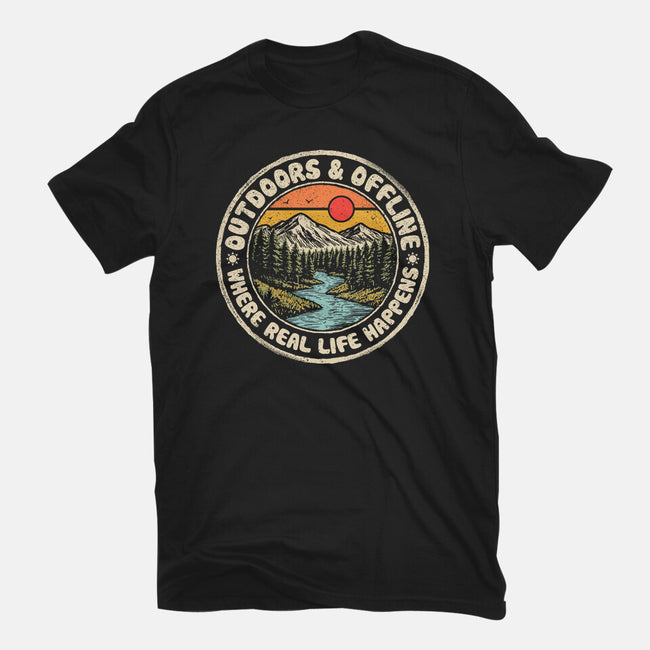 Outdoors And Offline-Youth-Basic-Tee-NMdesign