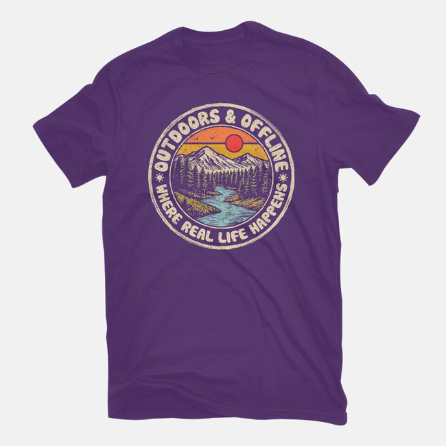 Outdoors And Offline-Womens-Basic-Tee-NMdesign