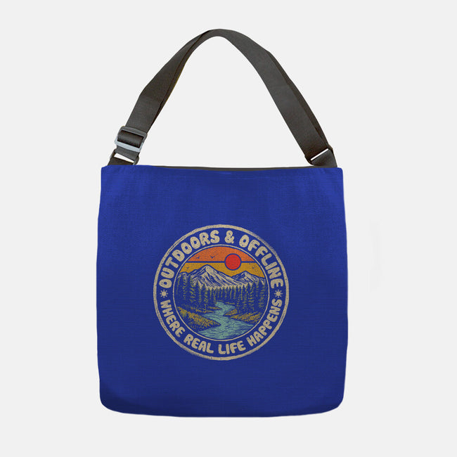 Outdoors And Offline-None-Adjustable Tote-Bag-NMdesign