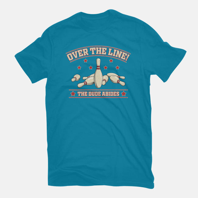 Over The Line-Womens-Fitted-Tee-NMdesign