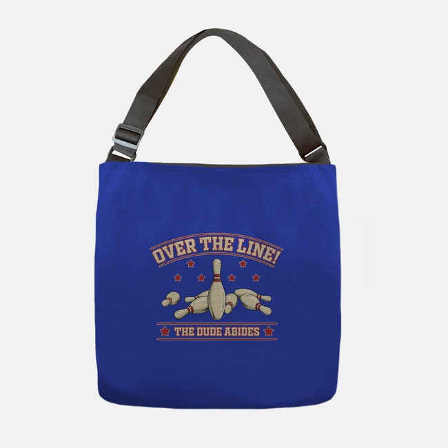 Over The Line-None-Adjustable Tote-Bag-NMdesign