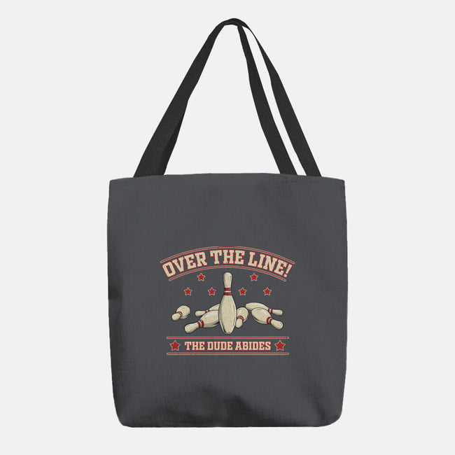 Over The Line-None-Basic Tote-Bag-NMdesign