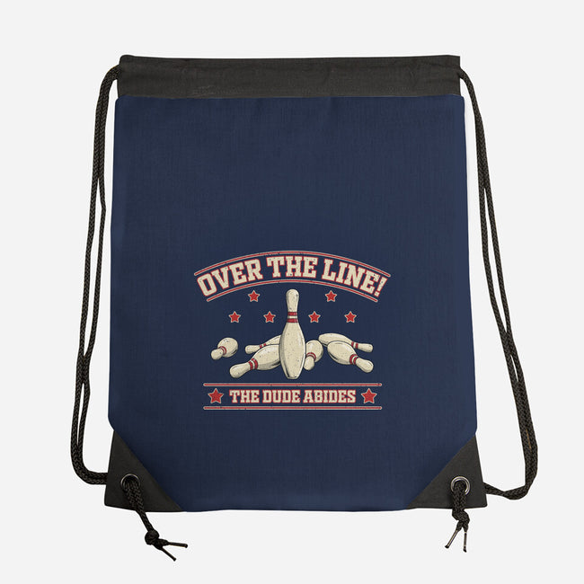 Over The Line-None-Drawstring-Bag-NMdesign