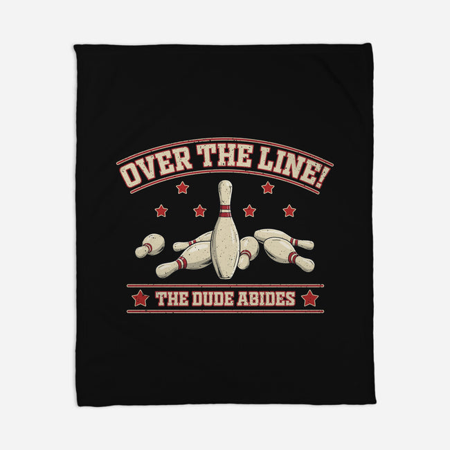 Over The Line-None-Fleece-Blanket-NMdesign