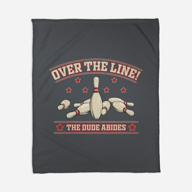 Over The Line-None-Fleece-Blanket-NMdesign