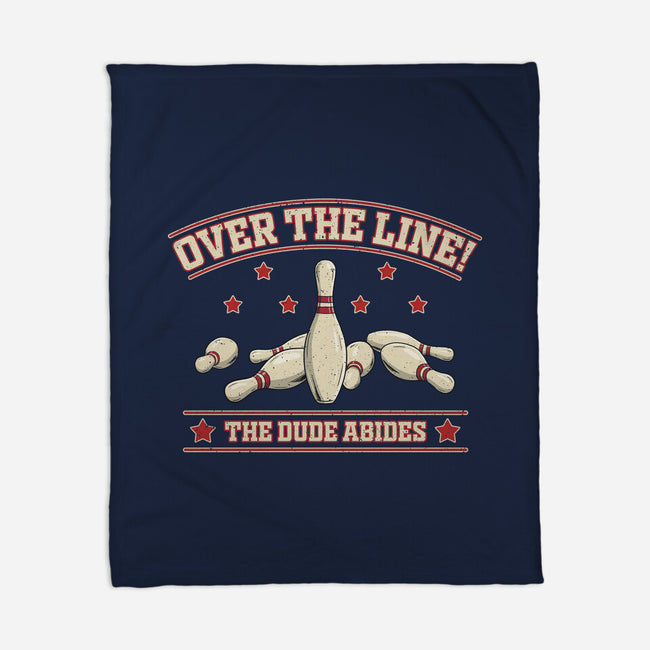Over The Line-None-Fleece-Blanket-NMdesign