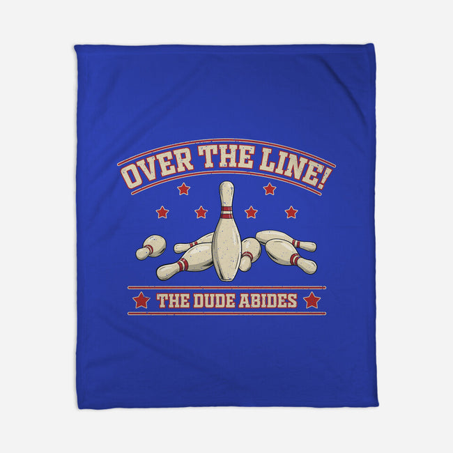 Over The Line-None-Fleece-Blanket-NMdesign