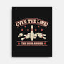 Over The Line-None-Stretched-Canvas-NMdesign