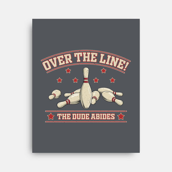Over The Line-None-Stretched-Canvas-NMdesign