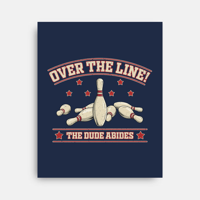 Over The Line-None-Stretched-Canvas-NMdesign