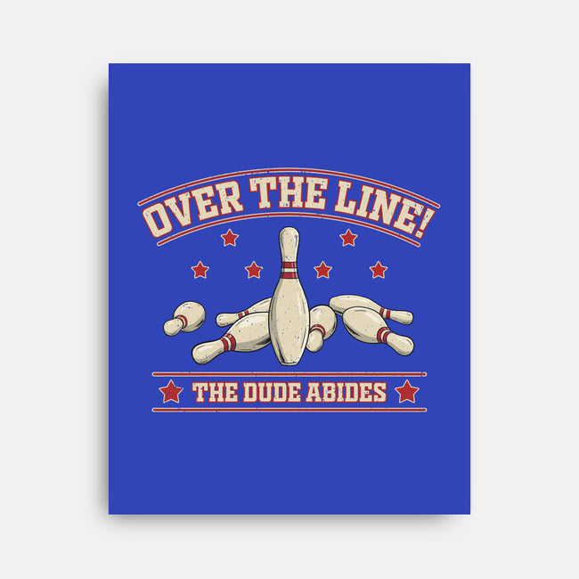 Over The Line-None-Stretched-Canvas-NMdesign