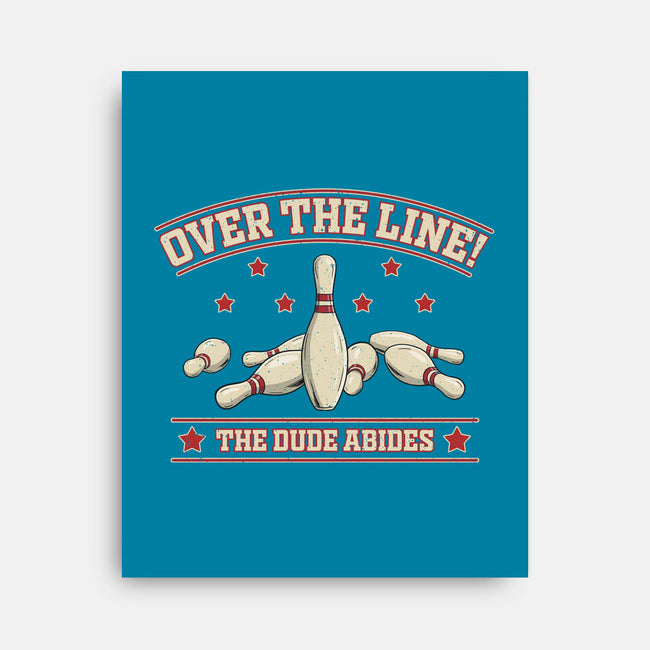 Over The Line-None-Stretched-Canvas-NMdesign