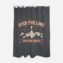 Over The Line-None-Polyester-Shower Curtain-NMdesign