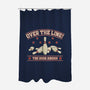 Over The Line-None-Polyester-Shower Curtain-NMdesign
