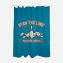 Over The Line-None-Polyester-Shower Curtain-NMdesign