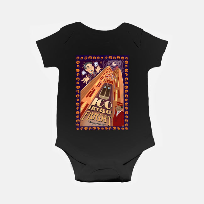 100 Floors Of Fright-Baby-Basic-Onesie-DrawnByBryan