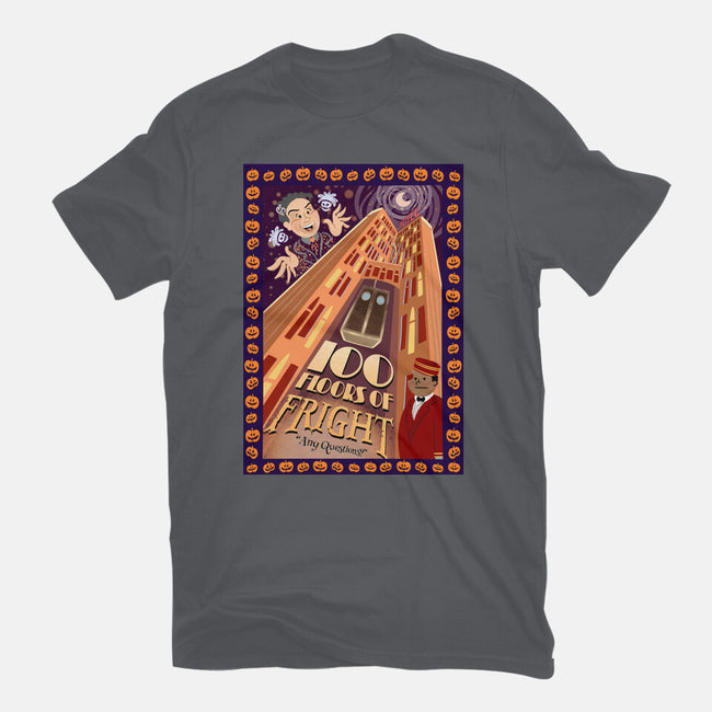 100 Floors Of Fright-Mens-Basic-Tee-DrawnByBryan