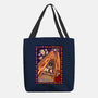 100 Floors Of Fright-None-Basic Tote-Bag-DrawnByBryan