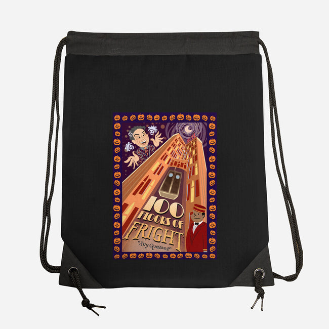 100 Floors Of Fright-None-Drawstring-Bag-DrawnByBryan