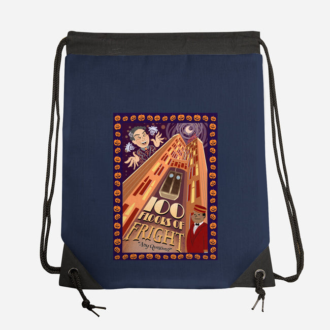 100 Floors Of Fright-None-Drawstring-Bag-DrawnByBryan